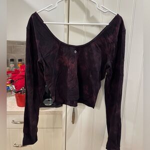 Lululemon Align Long Sleeve Top in Diamond Dye